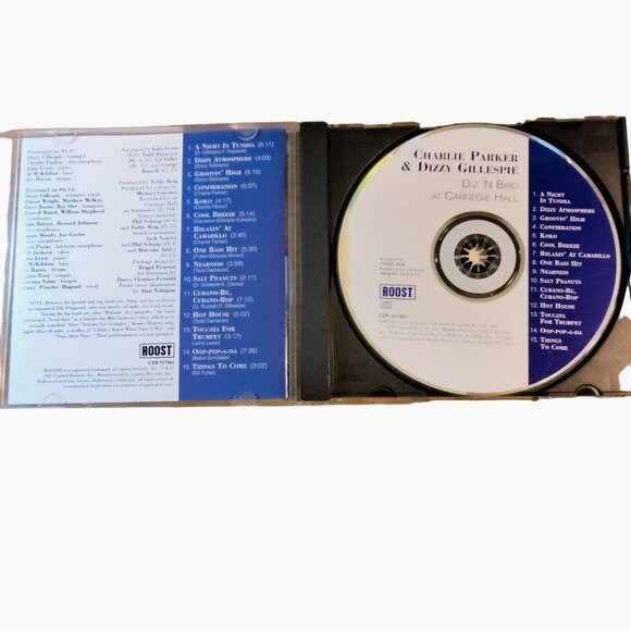 The Performance Series Diz N Bird Carnegie Hall Charlie Parker Dizzy Gillespie - Picture 2 of 5